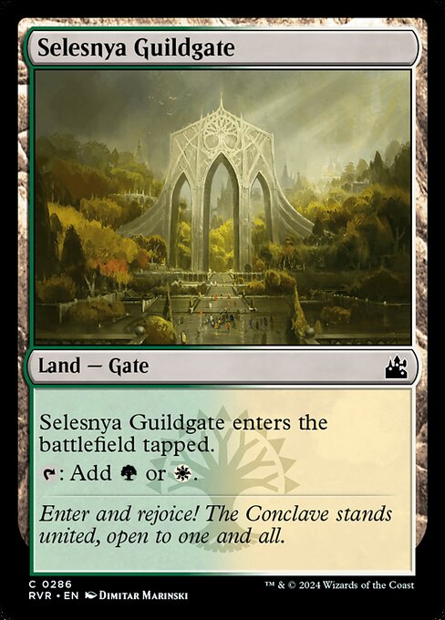 Selesnya Guildgate (Ravnica Remastered #286)