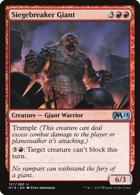 Siegebreaker Giant (M19)