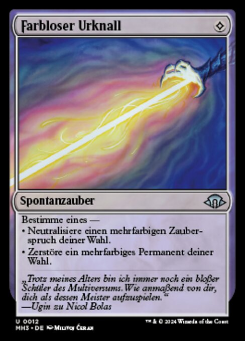 Null Elemental Blast (Modern Horizons 3 #12)