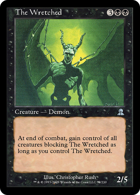 The Wretched (Masters Edition III #78)
