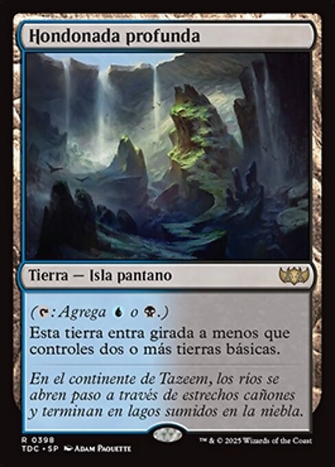 Hondonada profunda