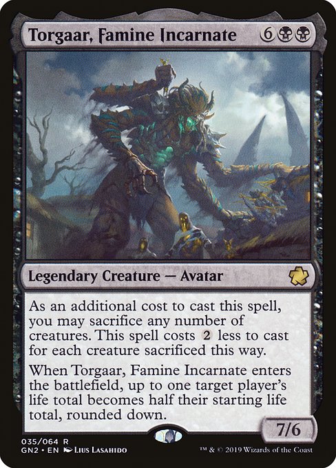 Torgaar, Famine Incarnate (Game Night 2019 #35)