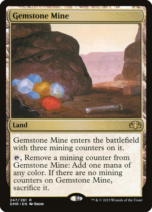 Gemstone Mine (Dominaria Remastered #247)