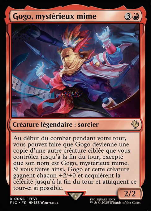 Gogo, mystérieux mime