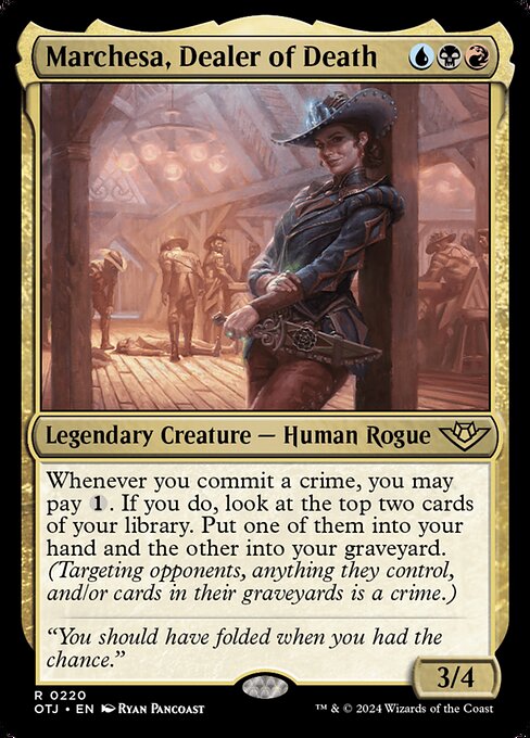 Marchesa, Dealer of Death (otj) 220 Marchesa, Dealer of Death (otj) 220