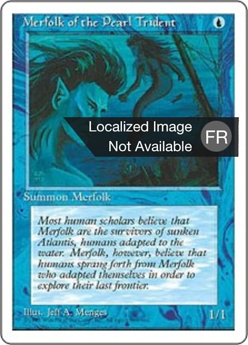 Merfolk of the Pearl Trident (Fourth Edition #86)