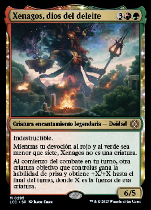 Xenagos, God of Revels (The Lost Caverns of Ixalan Commander #295)