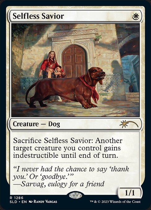 Selfless Savior (Secret Lair Drop #1286)