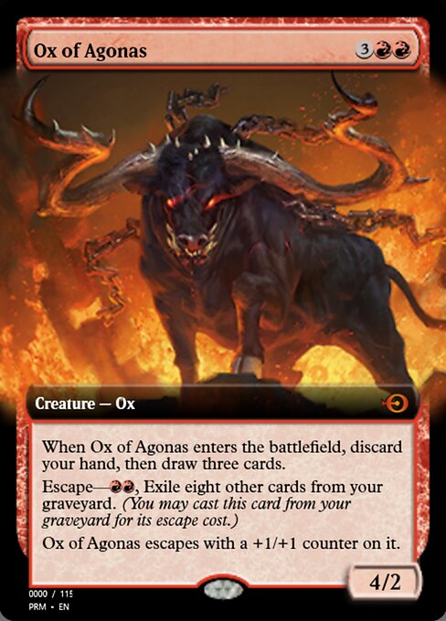 Ox of Agonas (Magic Online Promos #79943)