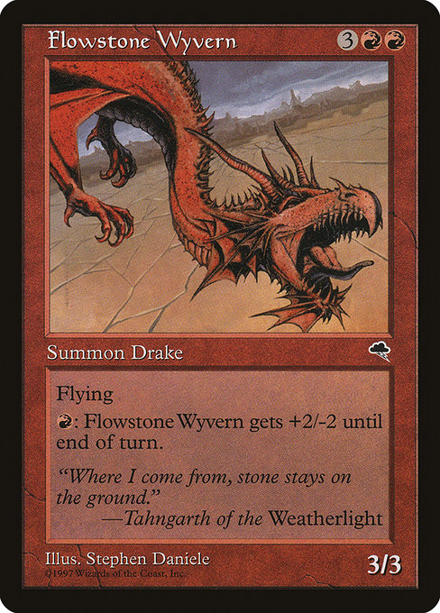 Flowstone Wyvern card image