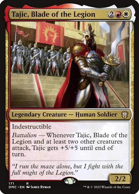 Tajic, Blade of the Legion (Dominaria United Commander #171)