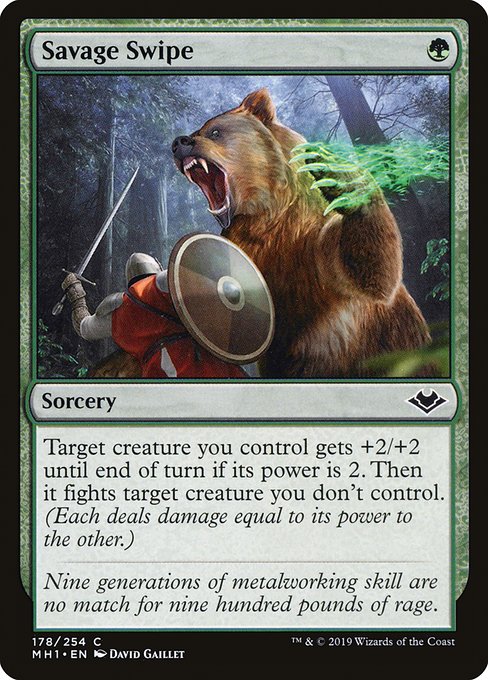 Savage Swipe (Modern Horizons #178)