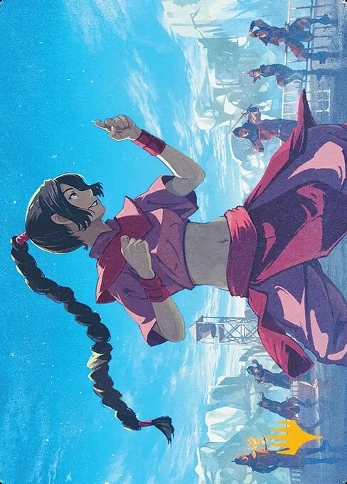 Ty Lee, Chi Blocker // Ty Lee, Chi Blocker magic the gathering card art