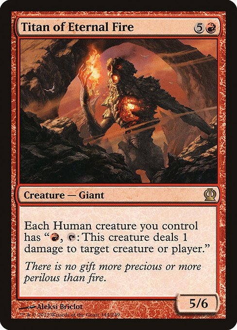 Titan of Eternal Fire card image