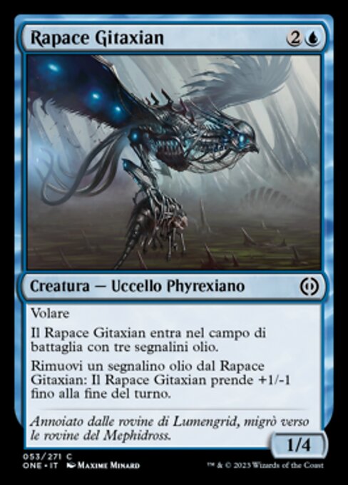 Gitaxian Raptor (Phyrexia: All Will Be One #53)