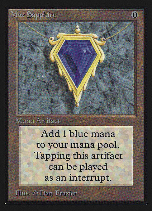 Mox Sapphire (Intl. Collectors' Edition #266)
