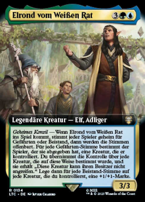 Elrond of the White Council (Tales of Middle-earth Commander #134)