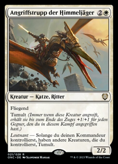 Skyhunter Strike Force (Phyrexia: All Will Be One Commander #21)
