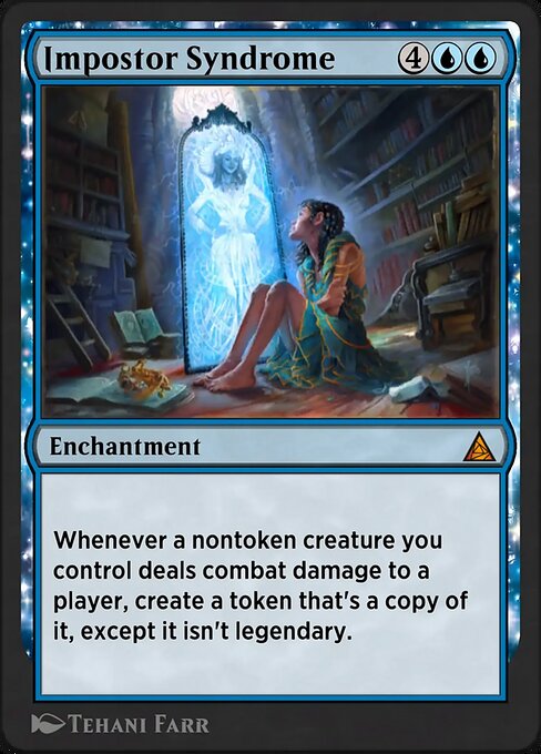 Impostor Syndrome magic the gathering card art