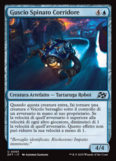 Guscio Spinato Corridore