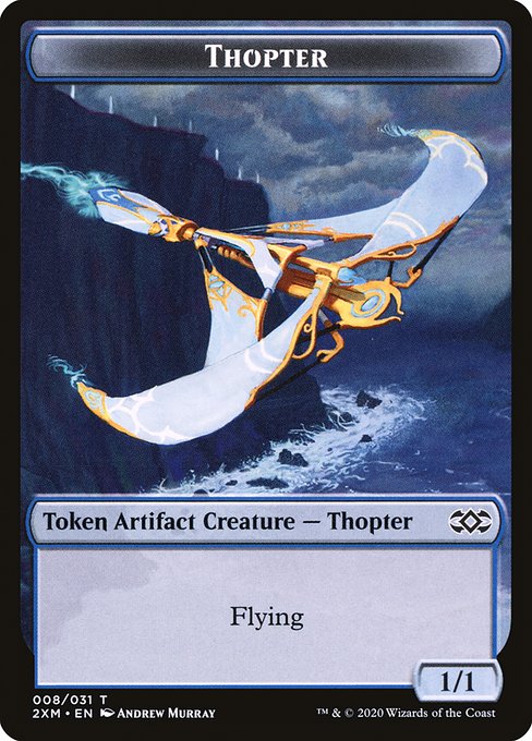 Thopter (Double Masters Tokens #8)