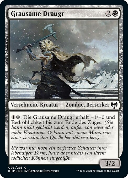 Grim Draugr (Kaldheim #96)