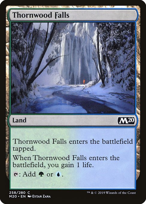 Thornwood Falls (Core Set 2020 #258)