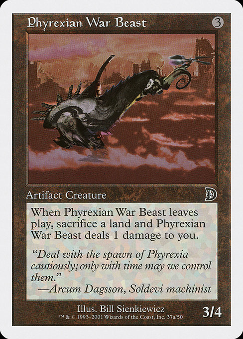 Phyrexian War Beast (Deckmasters #37a)