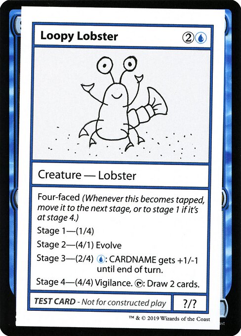 Loopy Lobster (Mystery Booster Playtest Cards 2021 #26)