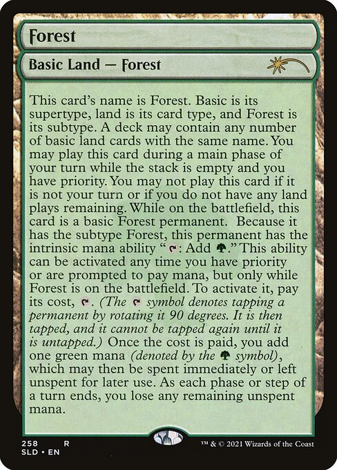 Forest (Secret Lair Drop #258)