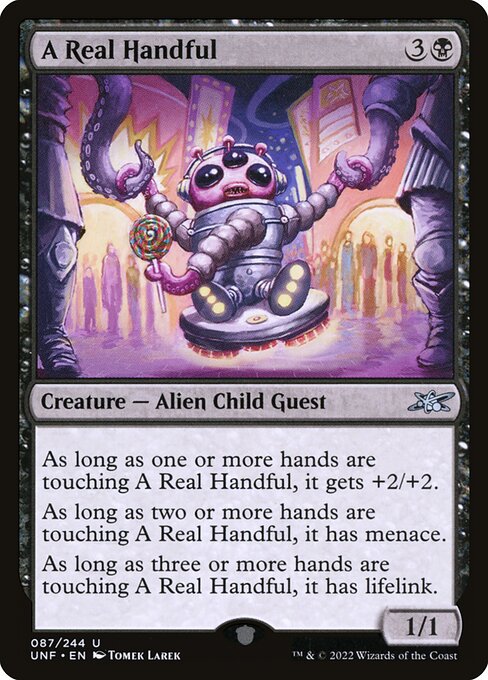 A Real Handful card image
