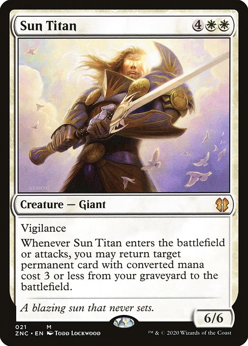 Sun Titan (Zendikar Rising Commander #21)