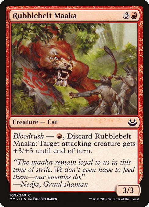 Rubblebelt Maaka (Modern Masters 2017 #109)