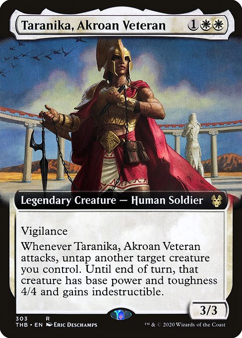 Taranika, Akroan Veteran (Theros Beyond Death #303)