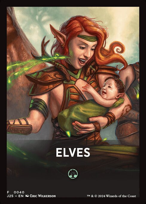 Elves (Foundations Jumpstart Front Cards #40)