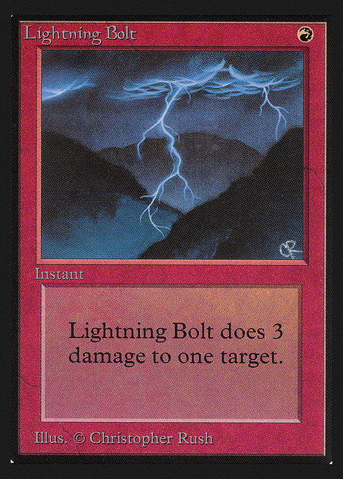 Lightning Bolt (Intl. Collectors' Edition #162)