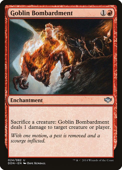 Goblin Bombardment card image