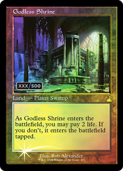 Godless Shrine (Ravnica Remastered #401z)