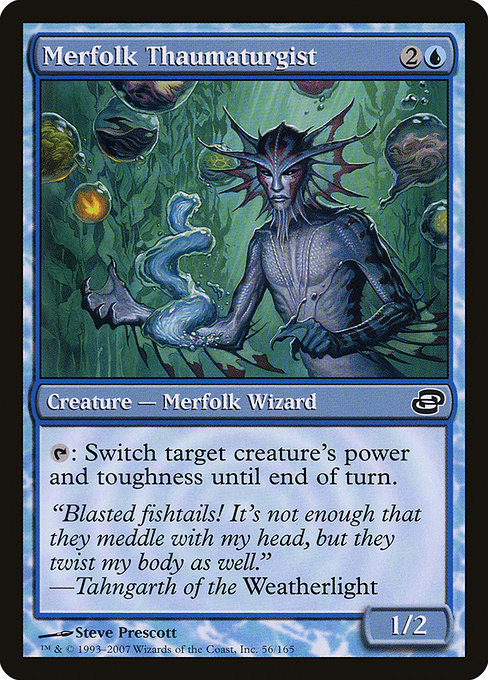 Merfolk Thaumaturgist (plc) 56