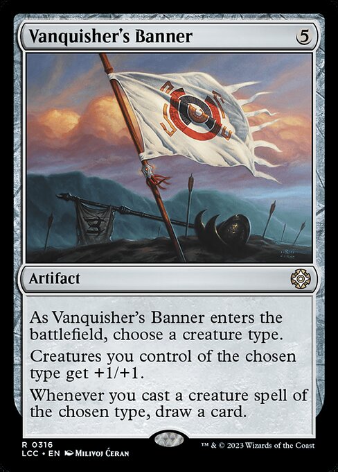 Vanquisher's Banner (The Lost Caverns of Ixalan Commander #316)