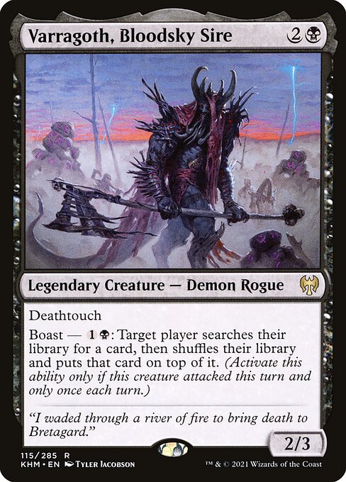 Varragoth, Bloodsky Sire card image