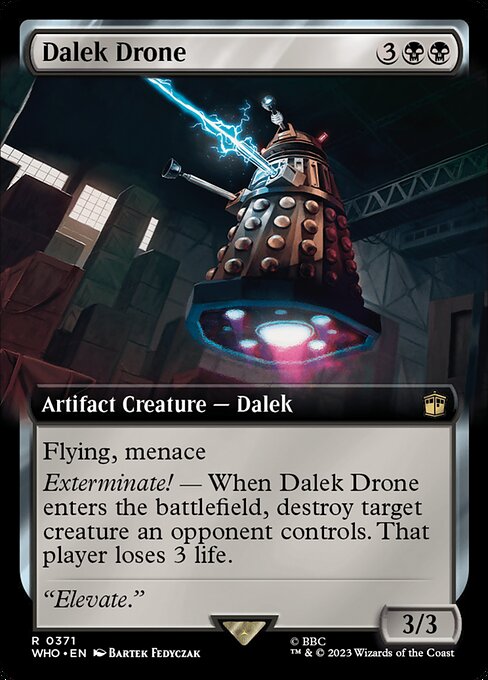 Dalek Drone (Extended Art)