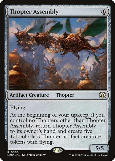 Thopter Assembly (March of the Machine Commander #386)