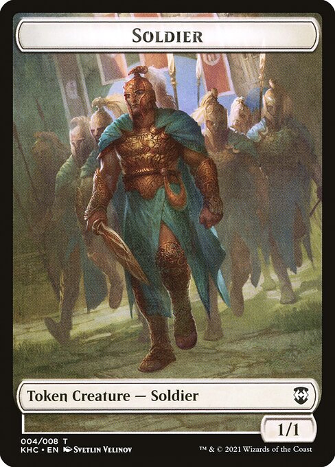 Soldier (Kaldheim Commander Tokens #4)
