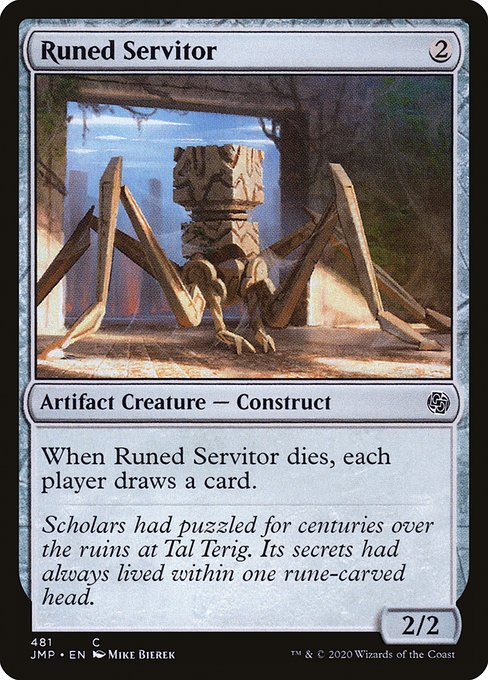 Runed Servitor (Jumpstart #481)