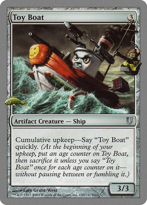 Toy Boat (Unhinged #130)