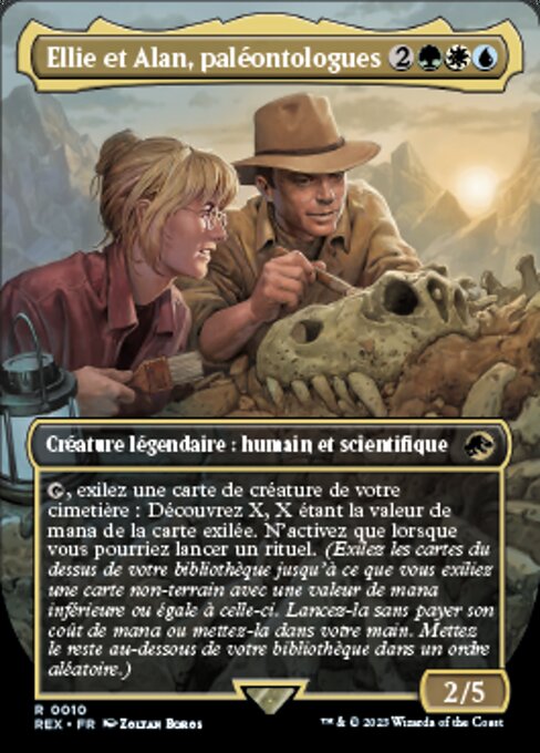 Ellie and Alan, Paleontologists (Jurassic World Collection #10)