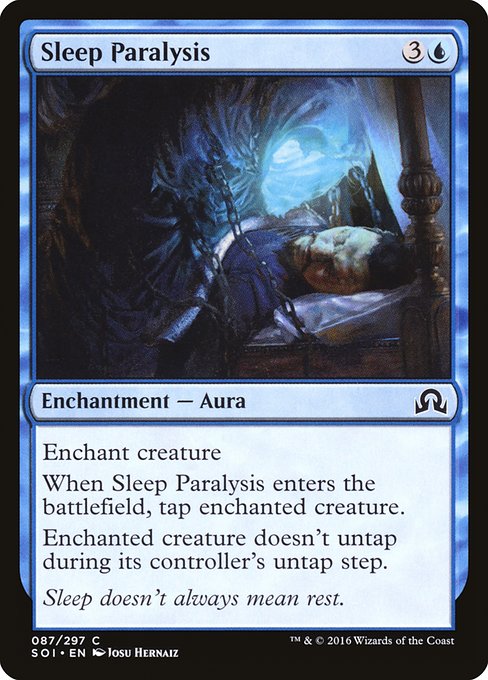 Paralysie du sommeil