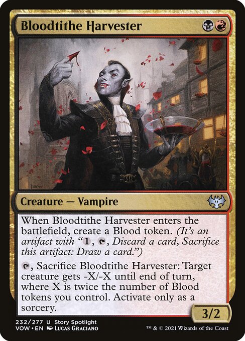 Bloodtithe Harvester (Innistrad: Crimson Vow #232)