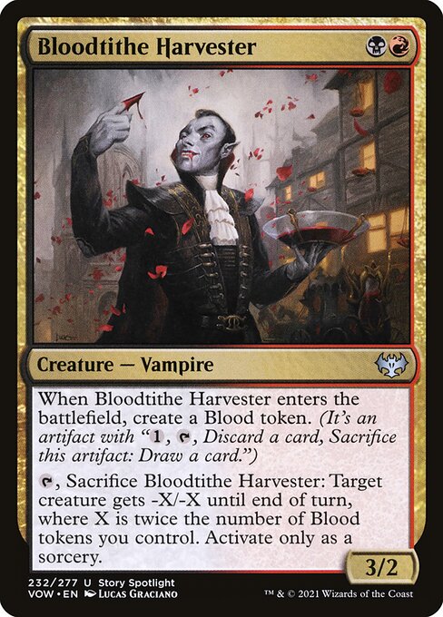 Bloodtithe Harvester (vow) 232 Bloodtithe Harvester (vow) 232